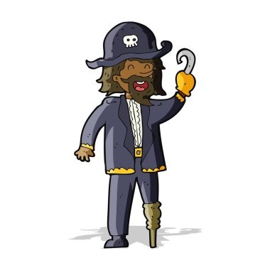 çizgi film korsan Kaptan