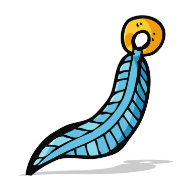 çizgi film tüy Anahtarlık