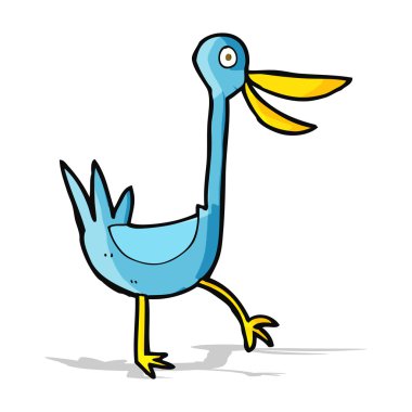 komik karikatür ördek