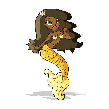 çizgi film güzel deniz kızı