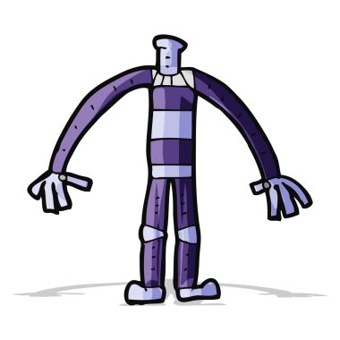 karikatür robot gövdesi (karikatürleri karıştır ve eşleştir veya kendi fotoğraf başını ekle