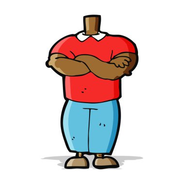 karikatür gövdesi (karikatürleri karıştır ve eşleştir veya fotoğraf yüzleri ekle)