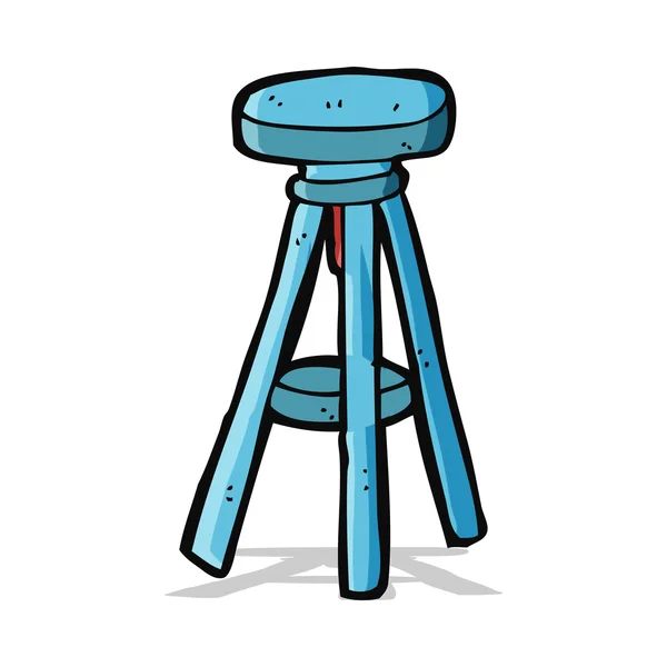 Tabouret dessin animé — Image vectorielle