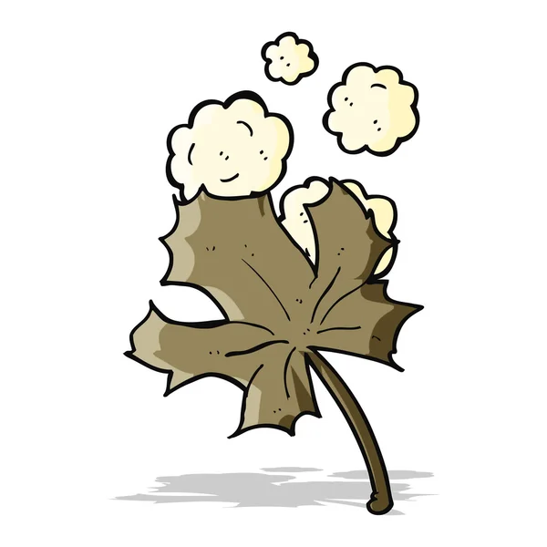 Kreskówka liść stary — Wektor stockowy