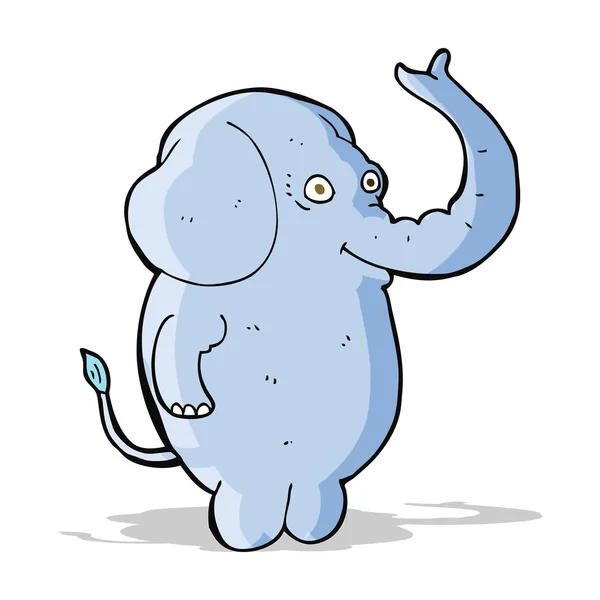 卡通搞笑大象 — 图库矢量图片