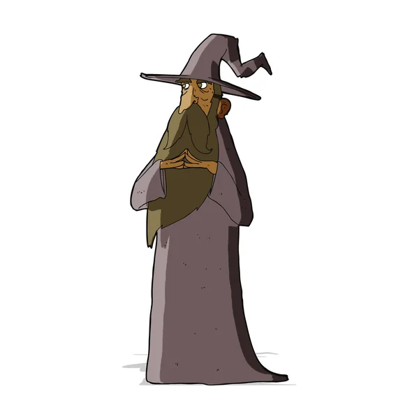 Cartoon wizard — Stockvector