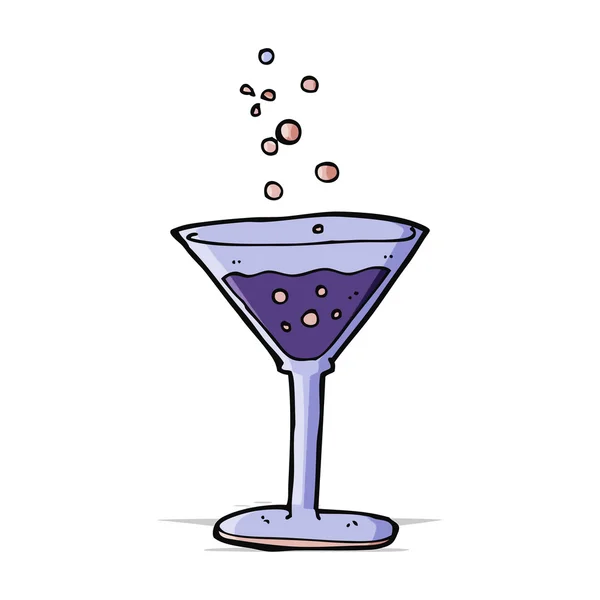 Cocktail de bande dessinée — Image vectorielle