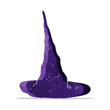 Çizgi film hayaleti cadı şapkası.