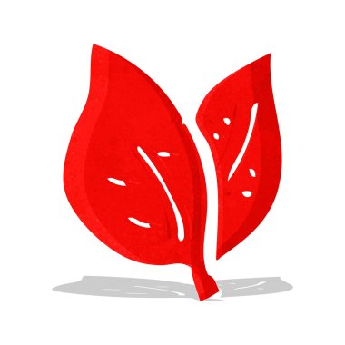 karikatür yaprakları sembolü