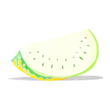 karikatür kavun dilimi