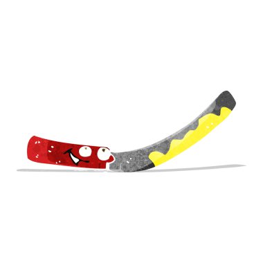 karikatür tereyağı bıçağı