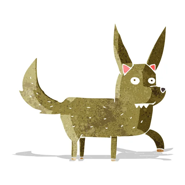 Cartone animato cane selvatico — Vettoriale Stock