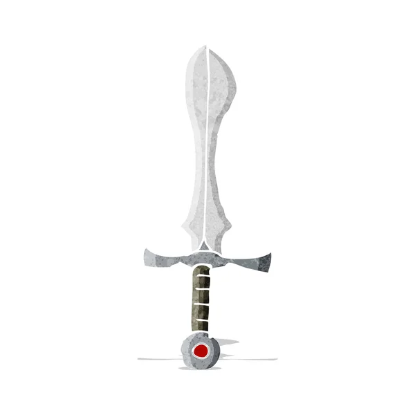 Мультфільм меч — стоковий вектор