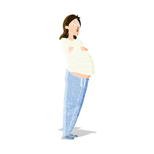만화 임신 — 스톡 벡터