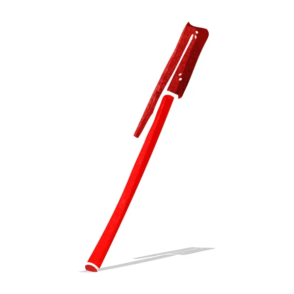 Cartoon pen — Stock Vector