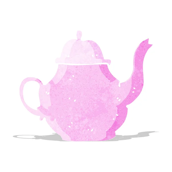 Cartoon teapot — Stock Vector
