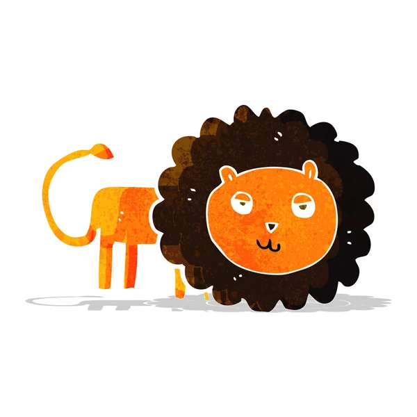 Cartoon lion — Stock Vector