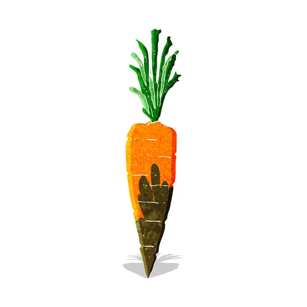 Cartoon wortel — Stockvector