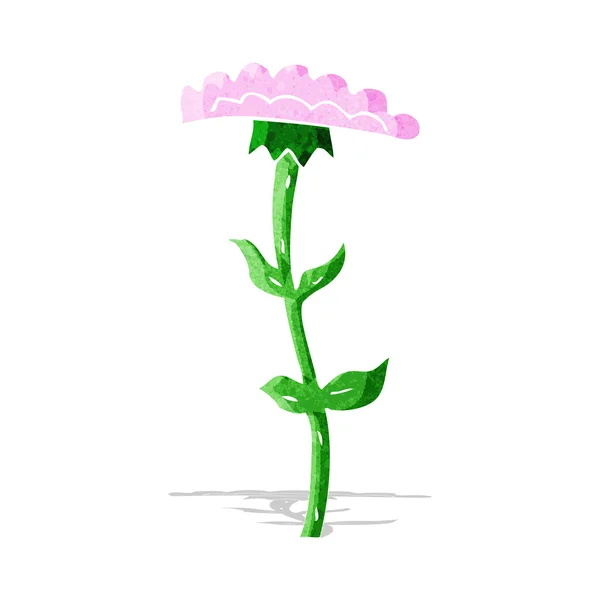 Flor de dibujos animados — Vector de stock