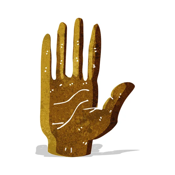 Мультяшная рука — стоковый вектор