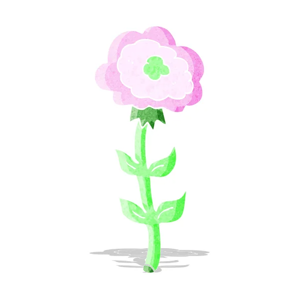Rose dessin animé — Image vectorielle