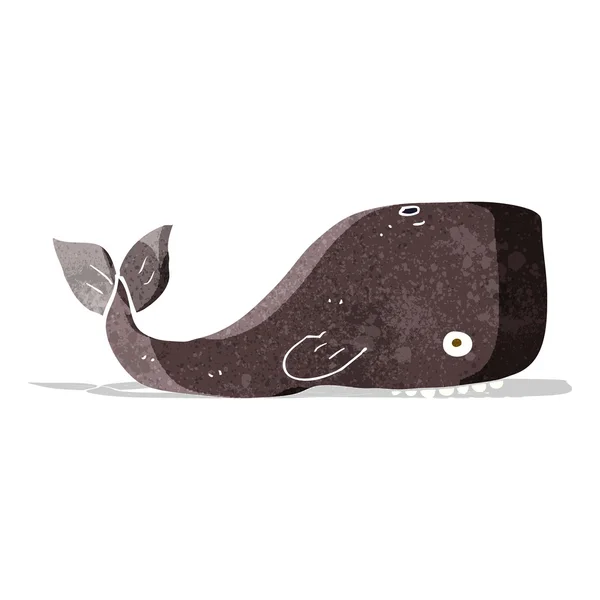 Kreskówka wieloryb — Wektor stockowy