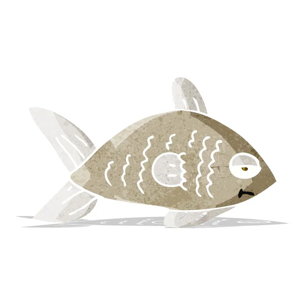 Cartoon funny fish — Stock Vector