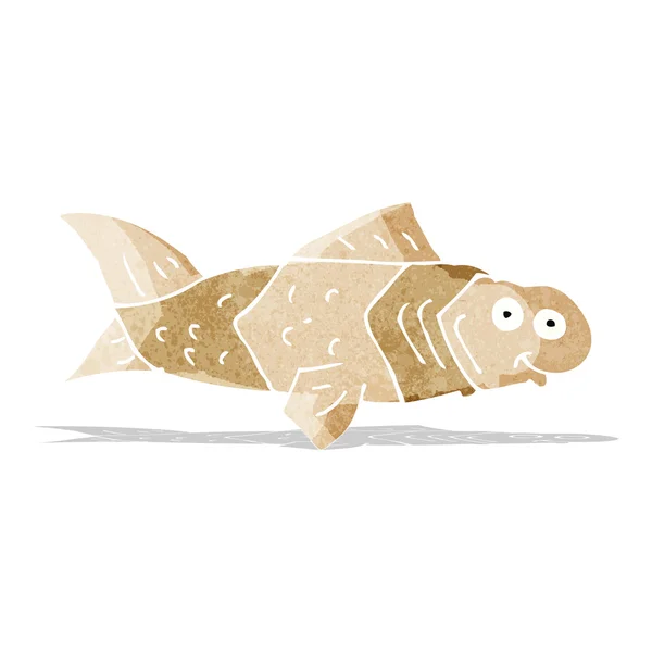 Dibujos animados peces divertidos — Vector de stock