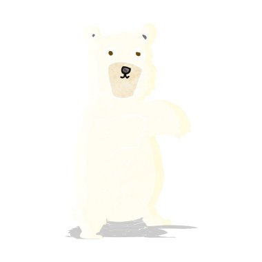 karikatür kutup ayısı