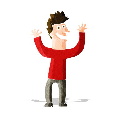 heyecanlı adam çizgi film