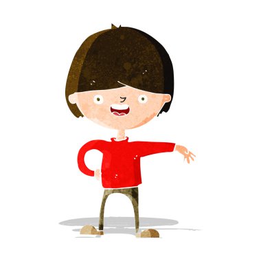 mutlu bir adam çizgi film