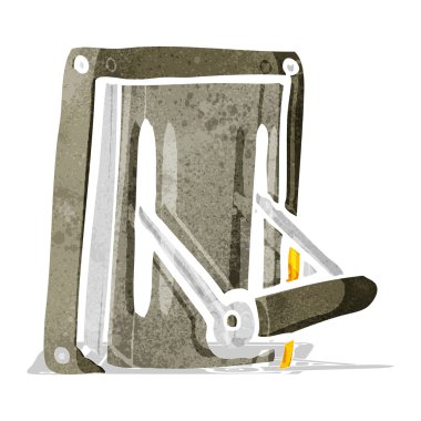 çizgi film endüstriyel makine kolu