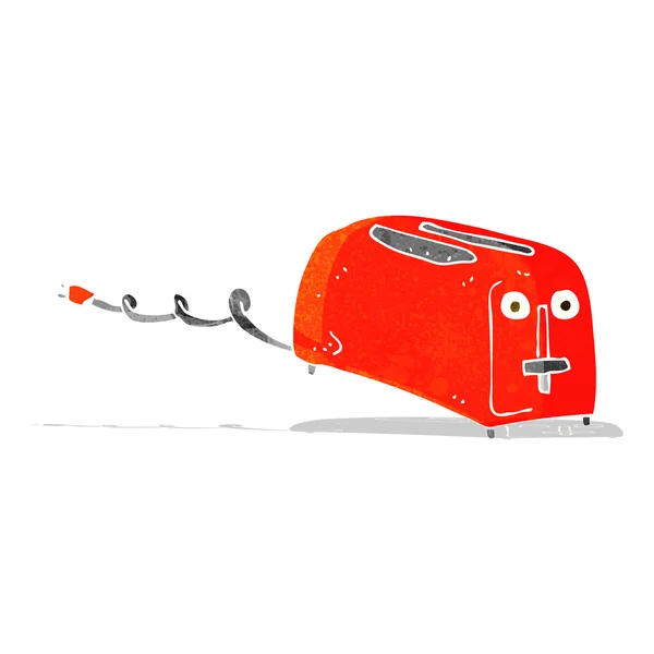 Cartoon toaster — Stock Vector