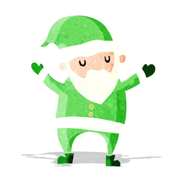 Cartoon dansende Santa Claus — Stockvector