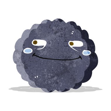 karikatür mutlu yağmur bulutu