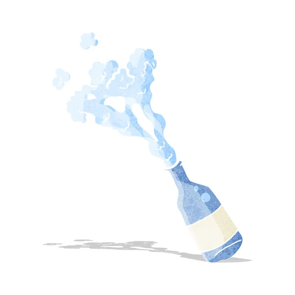 Dibujos animados botella de agua — Vector de stock