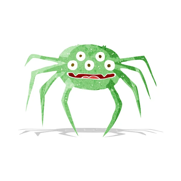 Cartoon-Halloween-Spinne — Stockvektor