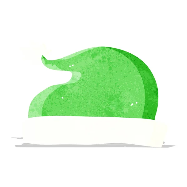 Cappello cartone animato Santa — Vettoriale Stock