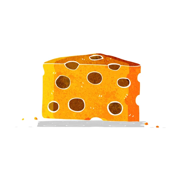Karikatura sýr — Stockový vektor