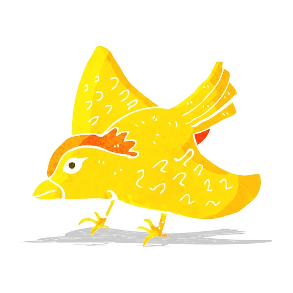Kreslený zahradní pták — Stockový vektor