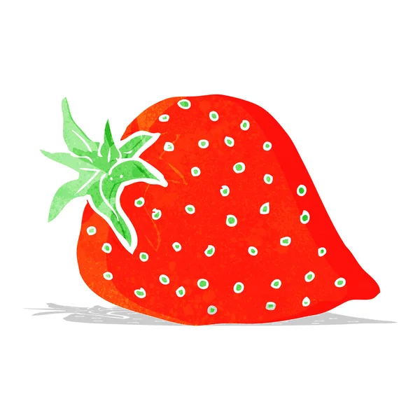 Caricature fraise — Image vectorielle