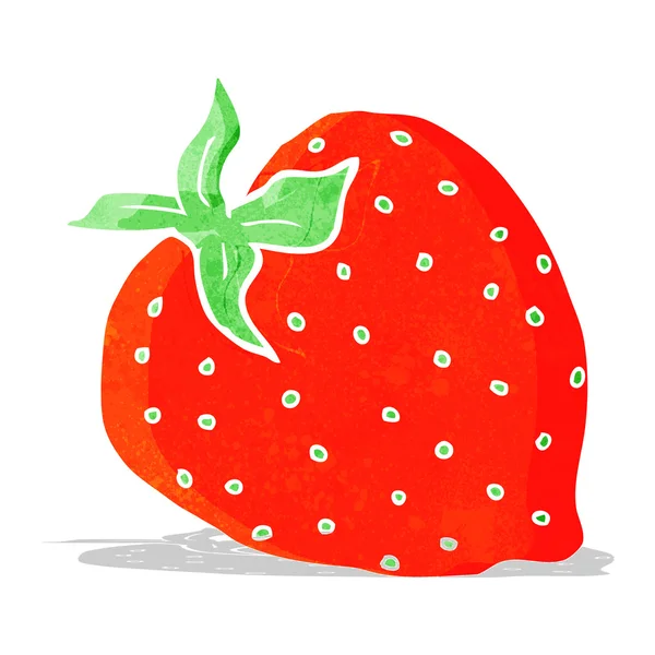 Caricature fraise — Image vectorielle