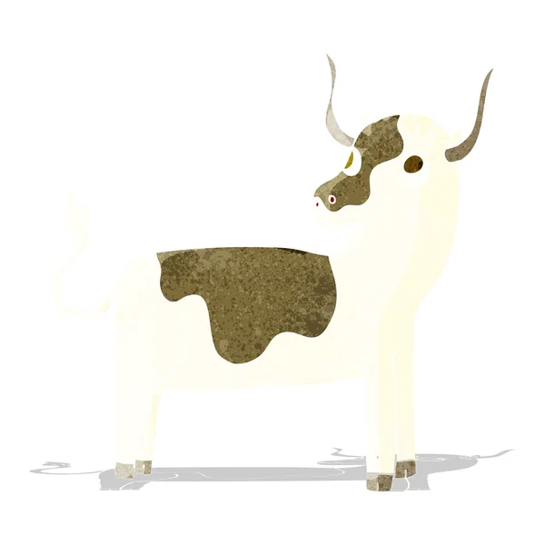 Vaca de dibujos animados — Vector de stock