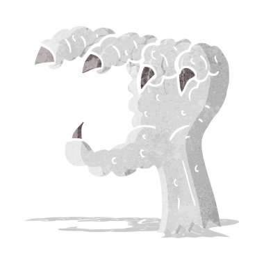 karikatür kuş pençe