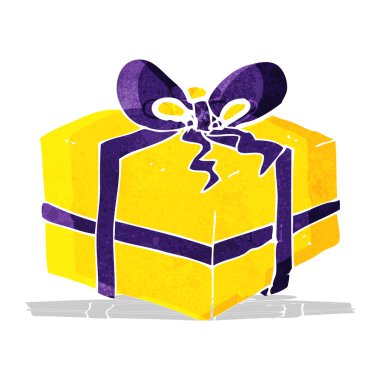 Noel hediyesi cartoon