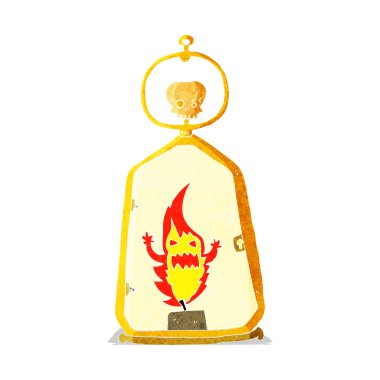 Çizgi Film ürkütücü fener