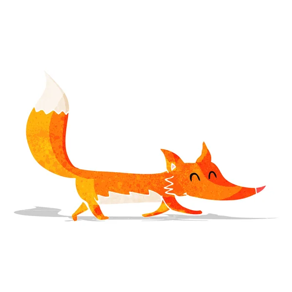 Cartoon weinig fox — Stockvector
