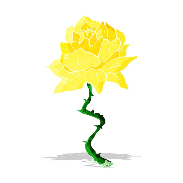 Cartoon bloem — Stockvector