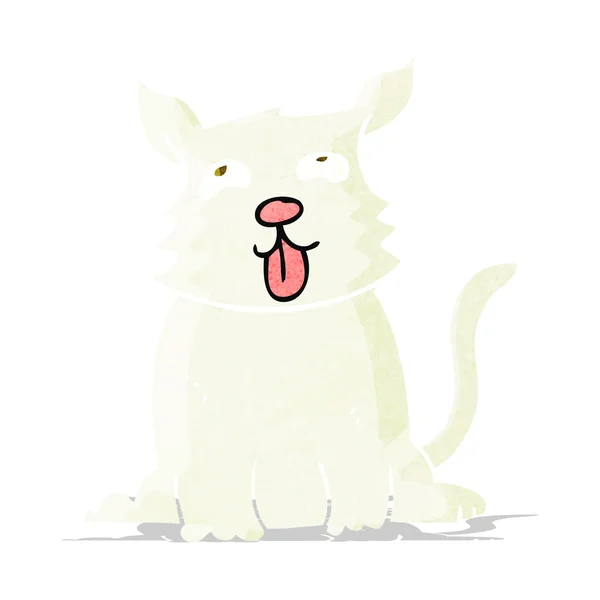 Γελοιογραφία χαρούμενο σκυλί — Διανυσματικό Αρχείο