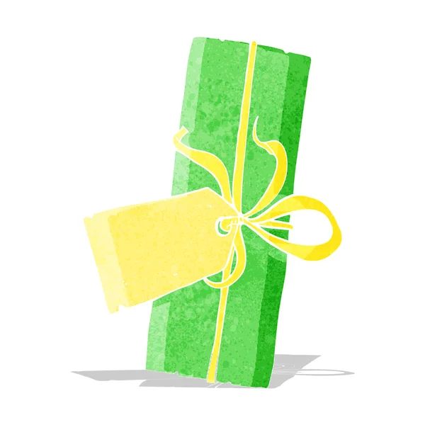 Cartoon kerstcadeau — Stockvector